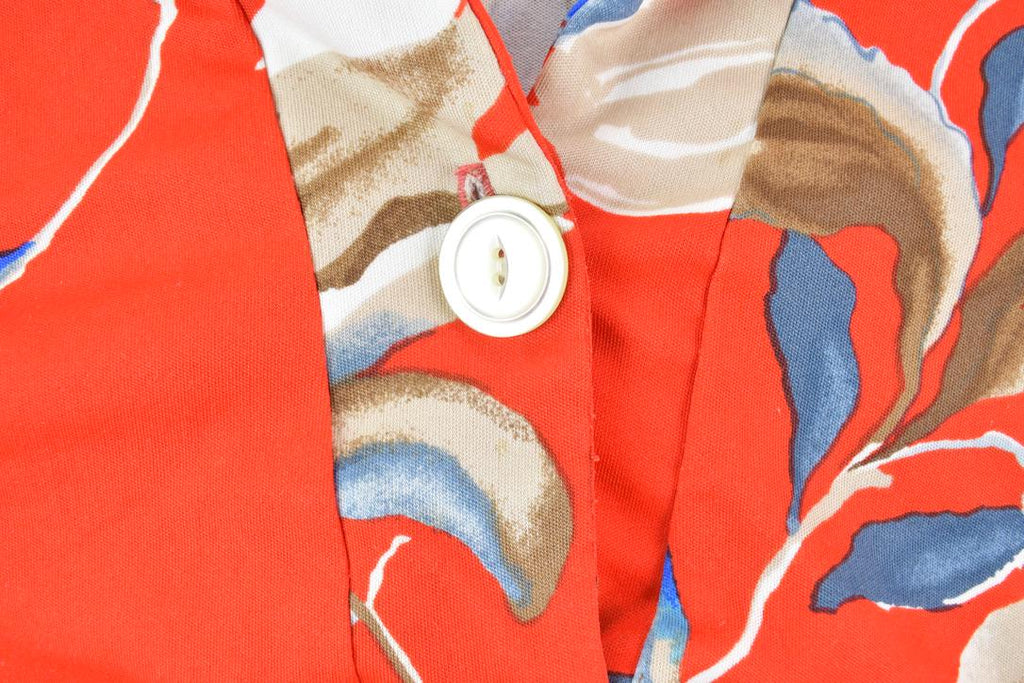 Vintage 1960's Hawaiian Button Up Shirt