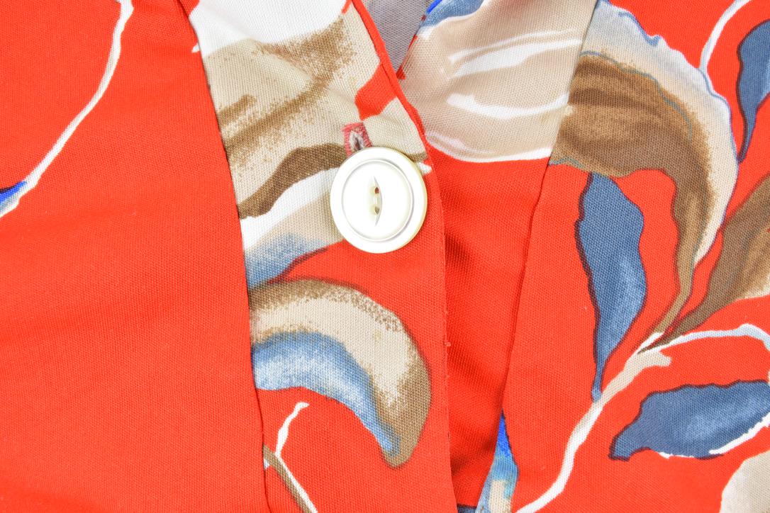 Vintage 1960's Hawaiian Button Up Shirt