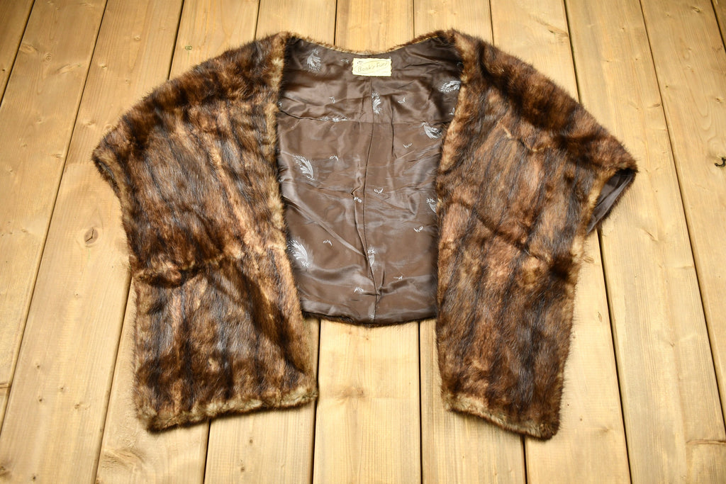 Vintage 1950s Book's Fur Mink Fur Stole