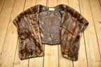 Vintage 1950s Book's Fur Mink Fur Stole