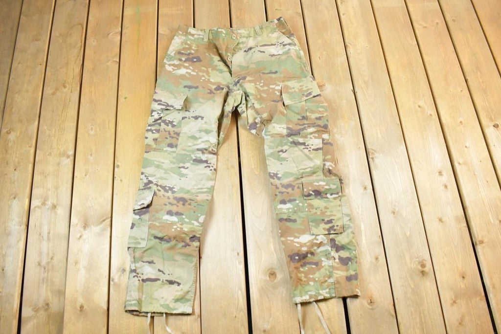 Vintage 1990s Army Camouflage Cargo Pants Size 35 x 29