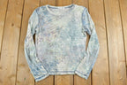 Vintage 1990s Floral Long Sleeve Graphic T-Shirt