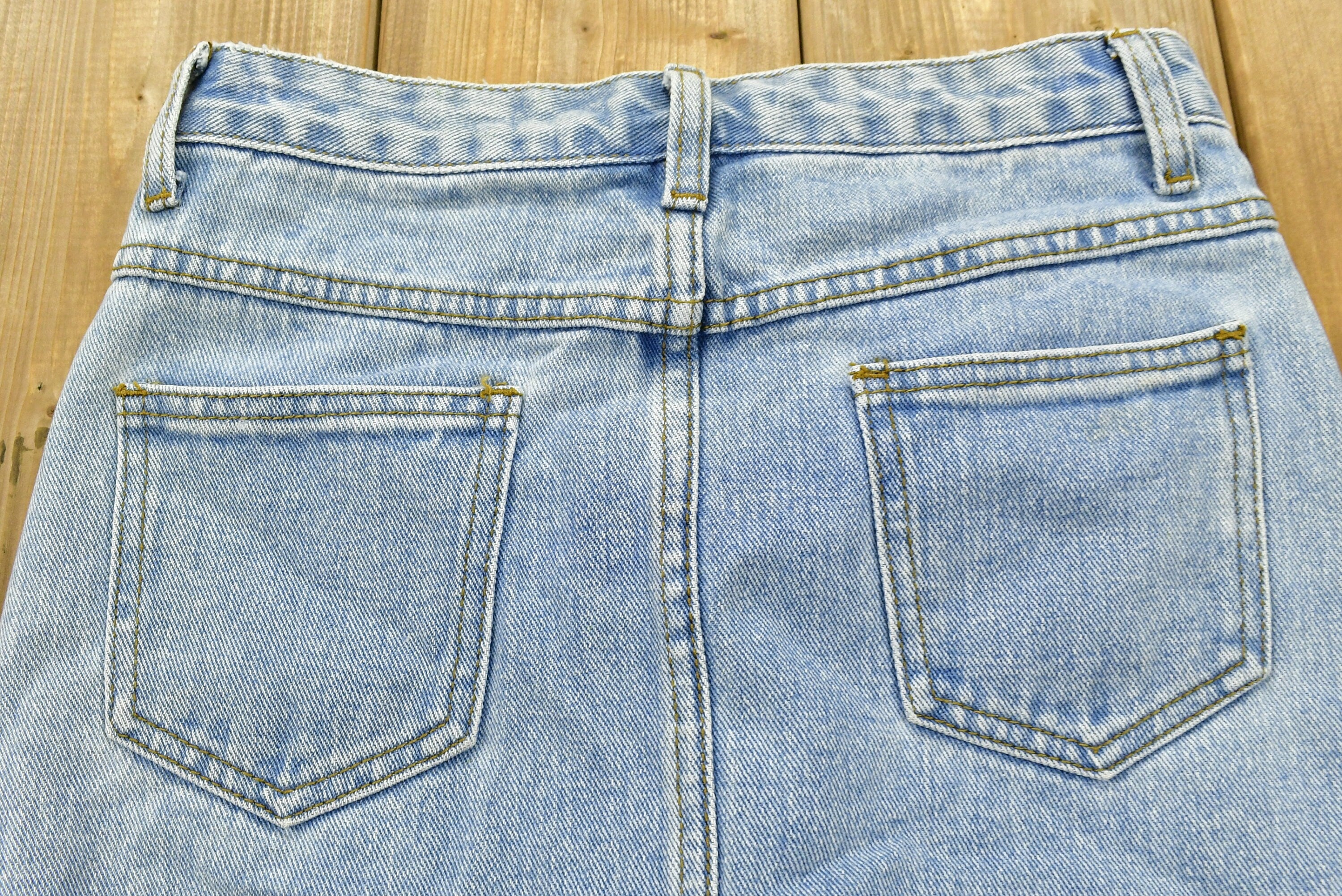 Vintage 1990s Denim Women's Jean Skirt Size Small
