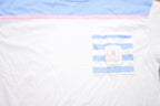 Vintage 1990s Gitano Abstract Print Graphic Pocket T-Shirt