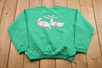 Vintage 1990s Ducks Embroidered Crewneck
