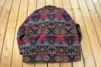 Vintage 1990s Aztec Navajo Western Wool Blend Jacket Men's L