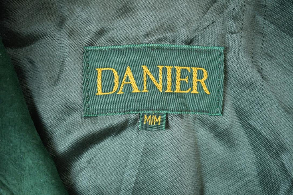 Vintage 1980s Danier Faded Suede Leather Jacket