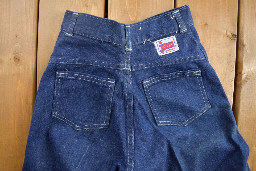 Vintage 1970s Jam By Carhartt Denim Jeans Size 24 x 33