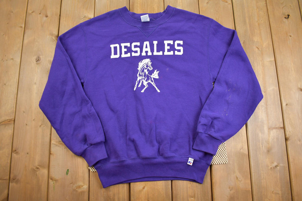 Vintage 1990s Russell Desales Crewneck Sweatshirt - Small