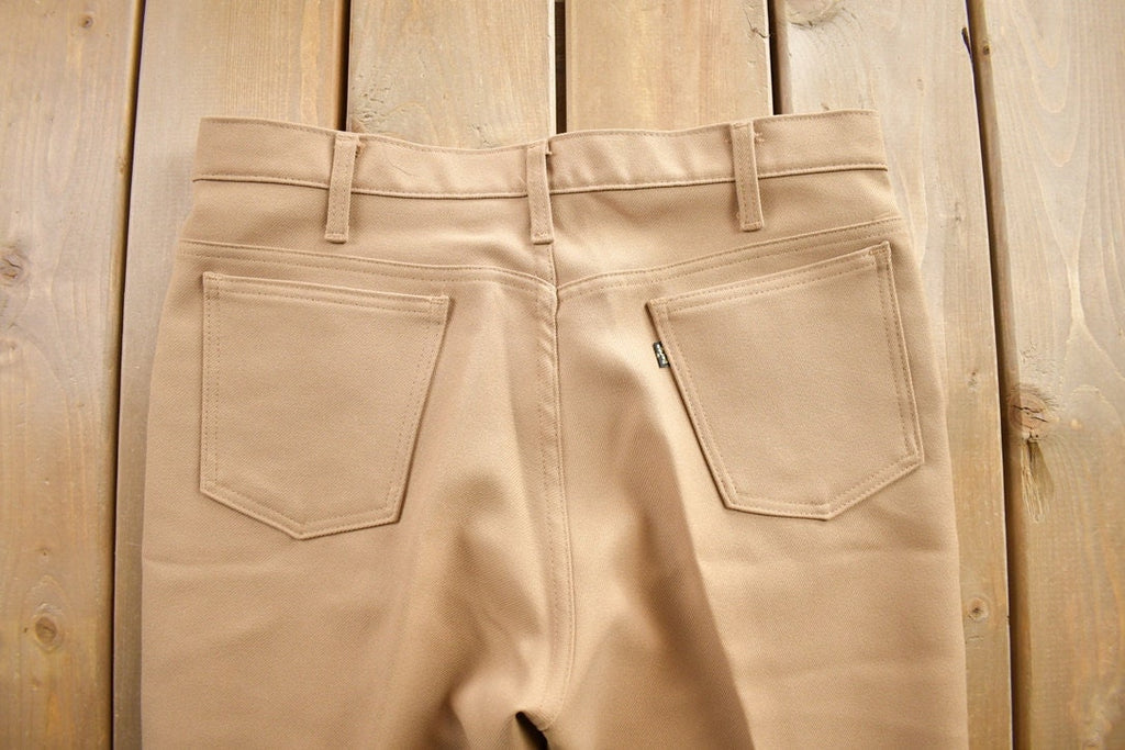 Vintage 1970s Levi's Khakis Made In USA Size 35x32