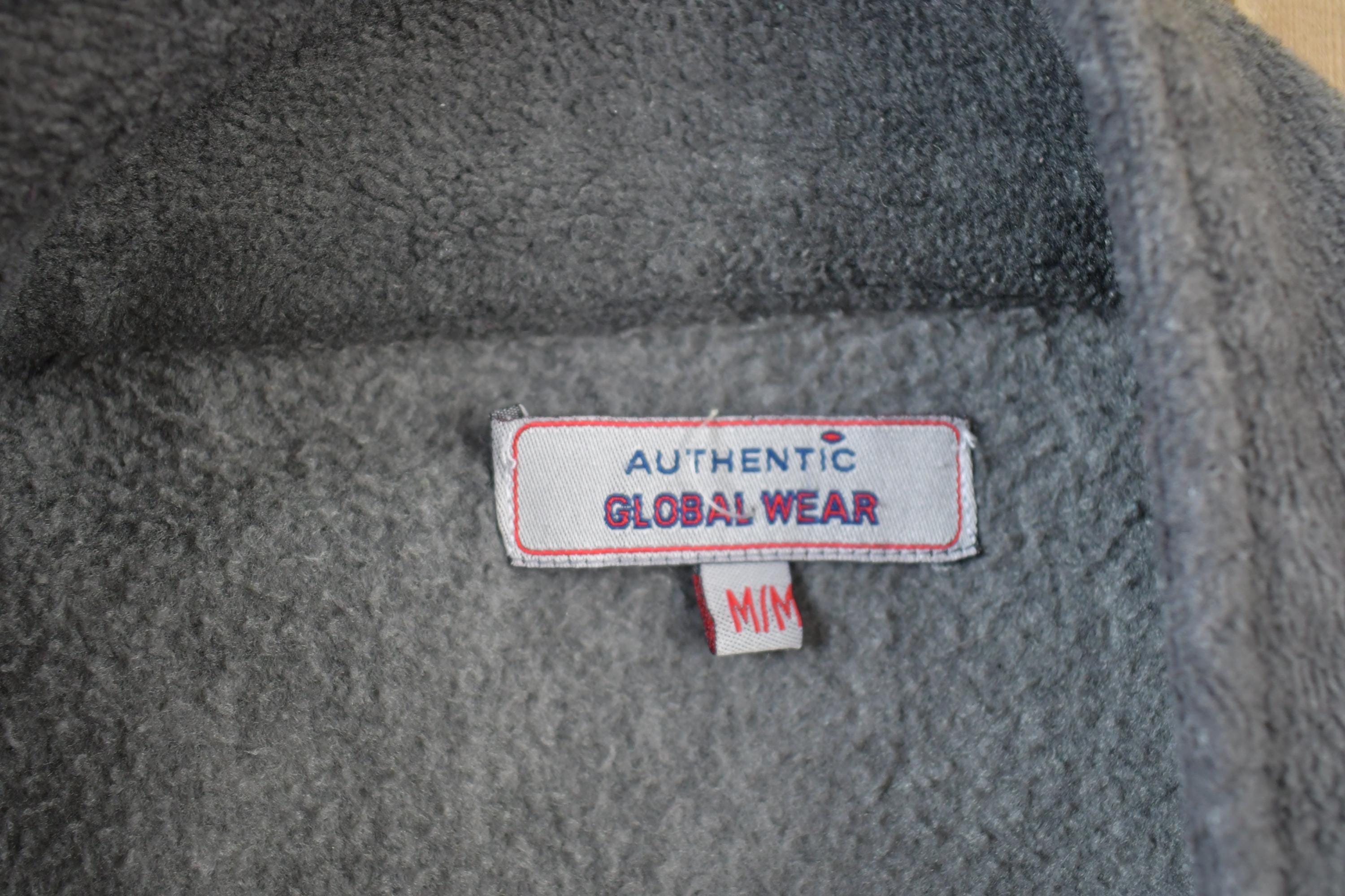 Vintage 1990s Wolfpack All Over Print Fleece Zip Up Sweater