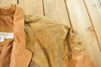 Vintage 1990s Maggie Lawrence Leather Trench Coat Women's Large