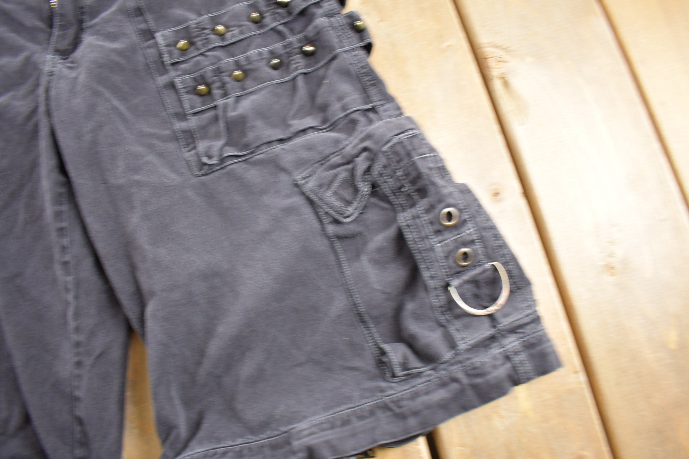 Vintage Y2K Tripp NYC Bondage Shorts Size Large (34)