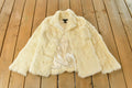 Vintage 1990s Arden Rabbit Fur Coat Women's Large