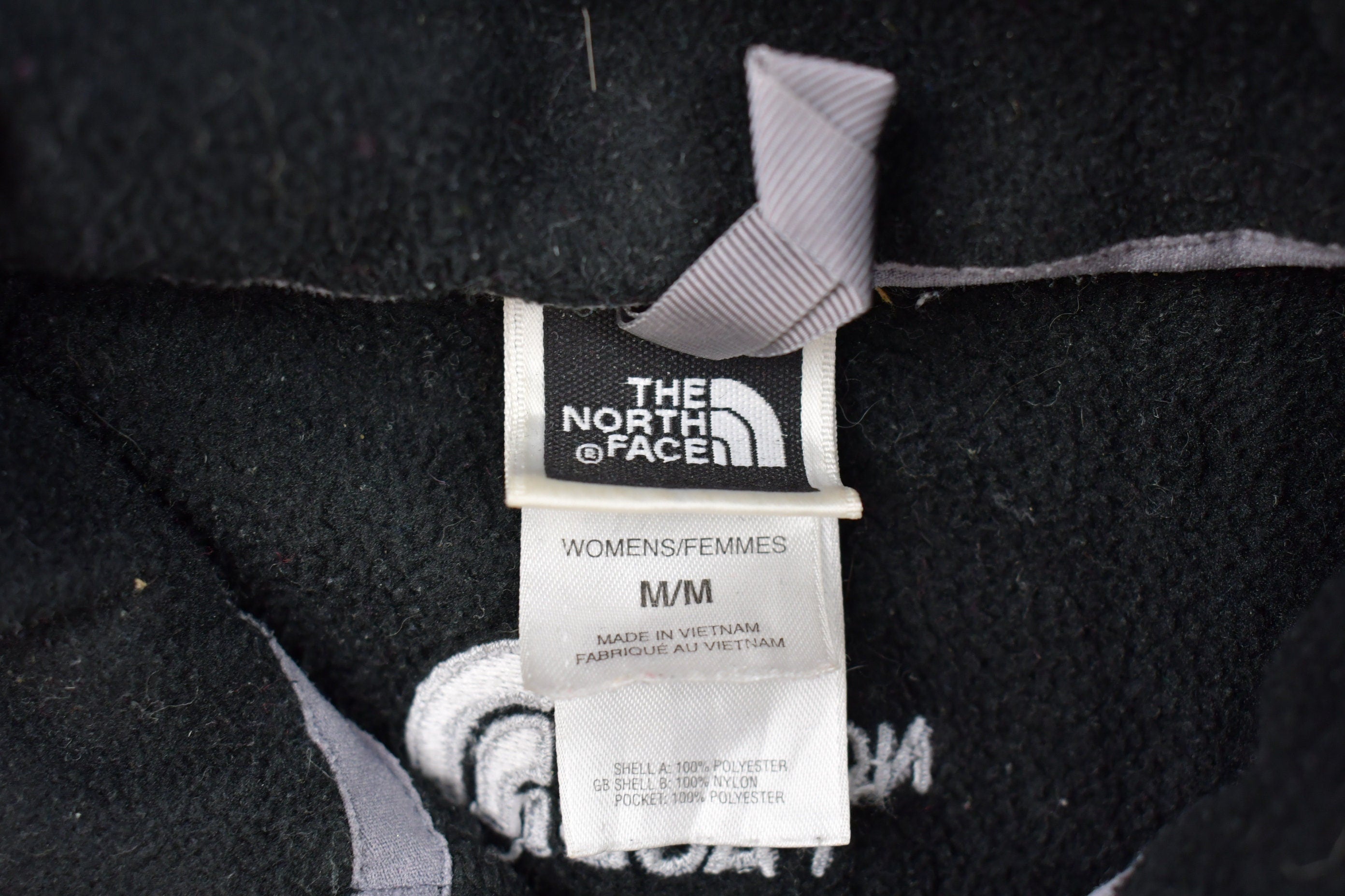 Vintage 1990s Woman's The North Face Full Zip Fleece Sweater