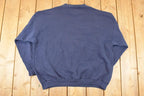 Vintage 1990s Minnesota Sportsman Embroidered Deer Crewneck Sweatshirt Mens XL