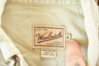 Vintage 1990s Woolrich Heavy Cotton Button Up Shirt Men's L
