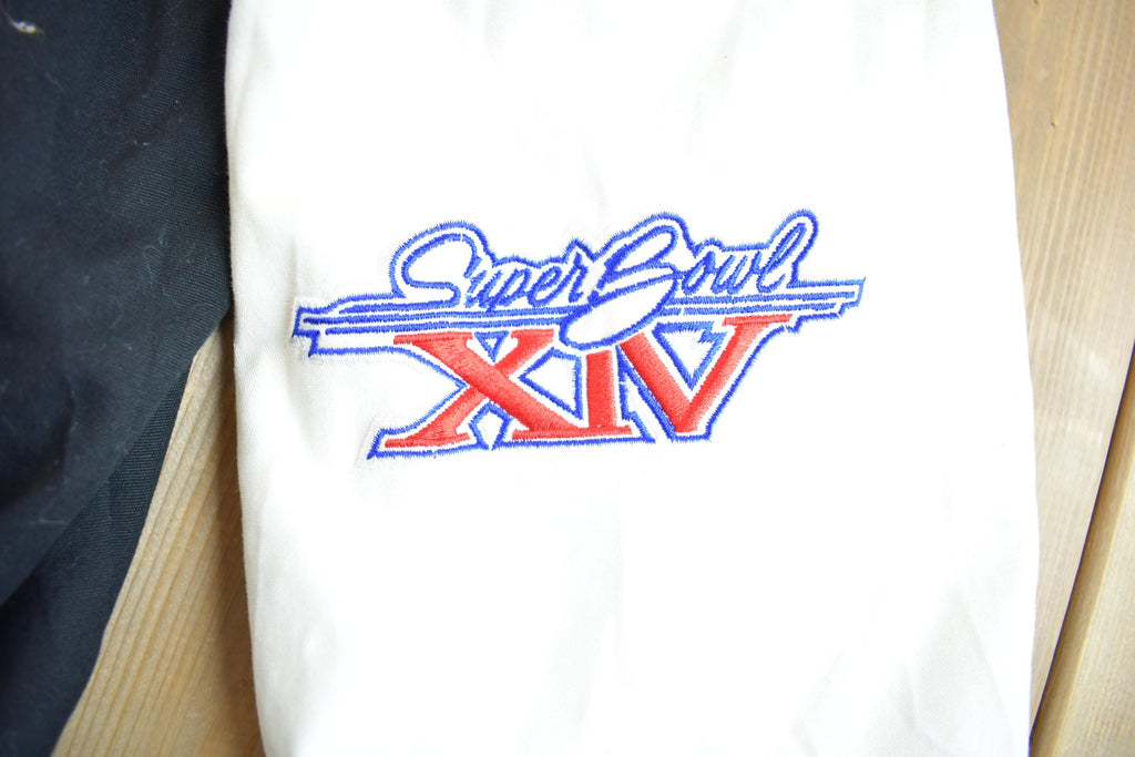Vintage 2000s NFL Pittsburgh Steelers 6x Super Bowl Champion Embroidered Varsity Jacket Made In USA
