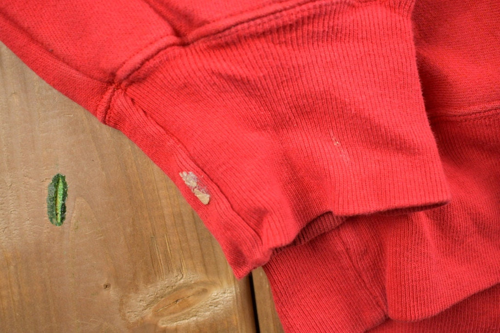 Vintage 1990s University Of Wisconsin Collegiate Basketball Reverse Weave Crewneck