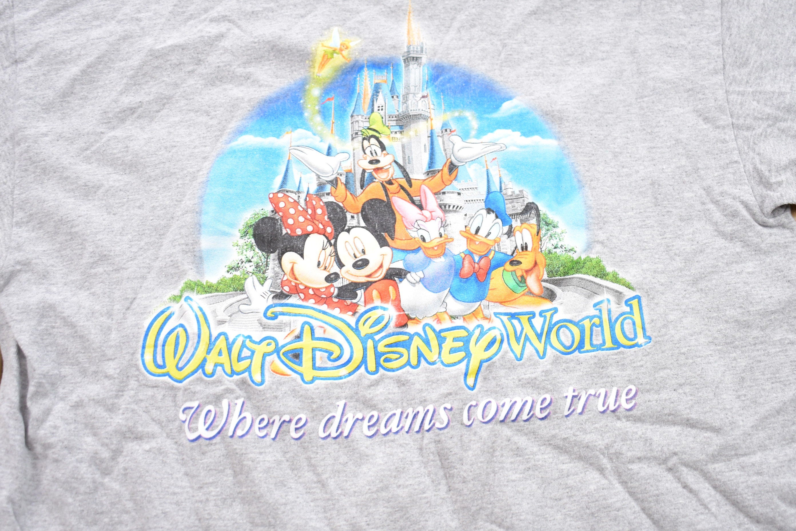 Vintage 1990s Walt Disney World Graphic T-Shirt