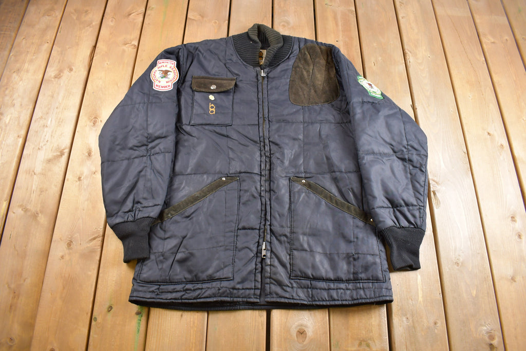 Vintage 1980s Bob Allen Hunting Puffer Jacket