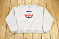 Vintage 2000 Peace Logo Crewneck Sweatshirt