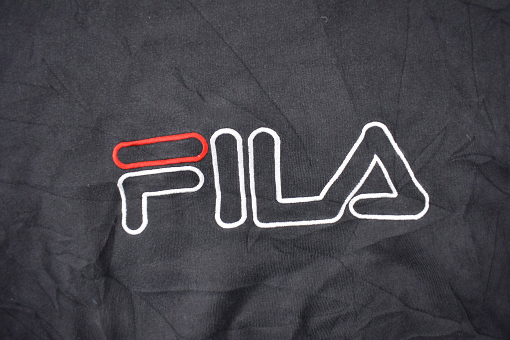 Vintage 1990s FILA Embroidered Crewneck Sweatshirt Made In Canada Size XL