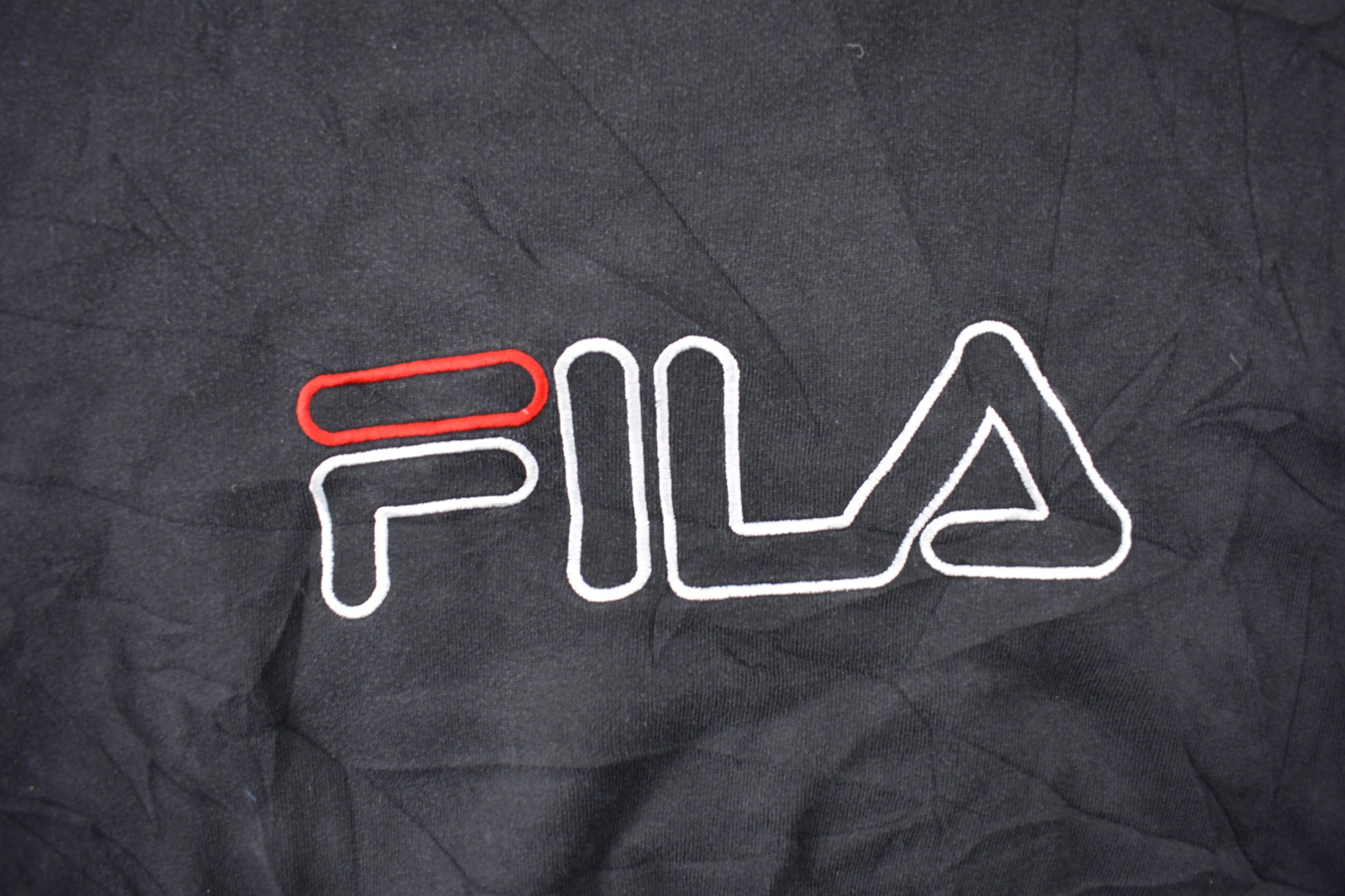 Vintage 1990s FILA Embroidered Crewneck Sweatshirt Made In Canada Size XL