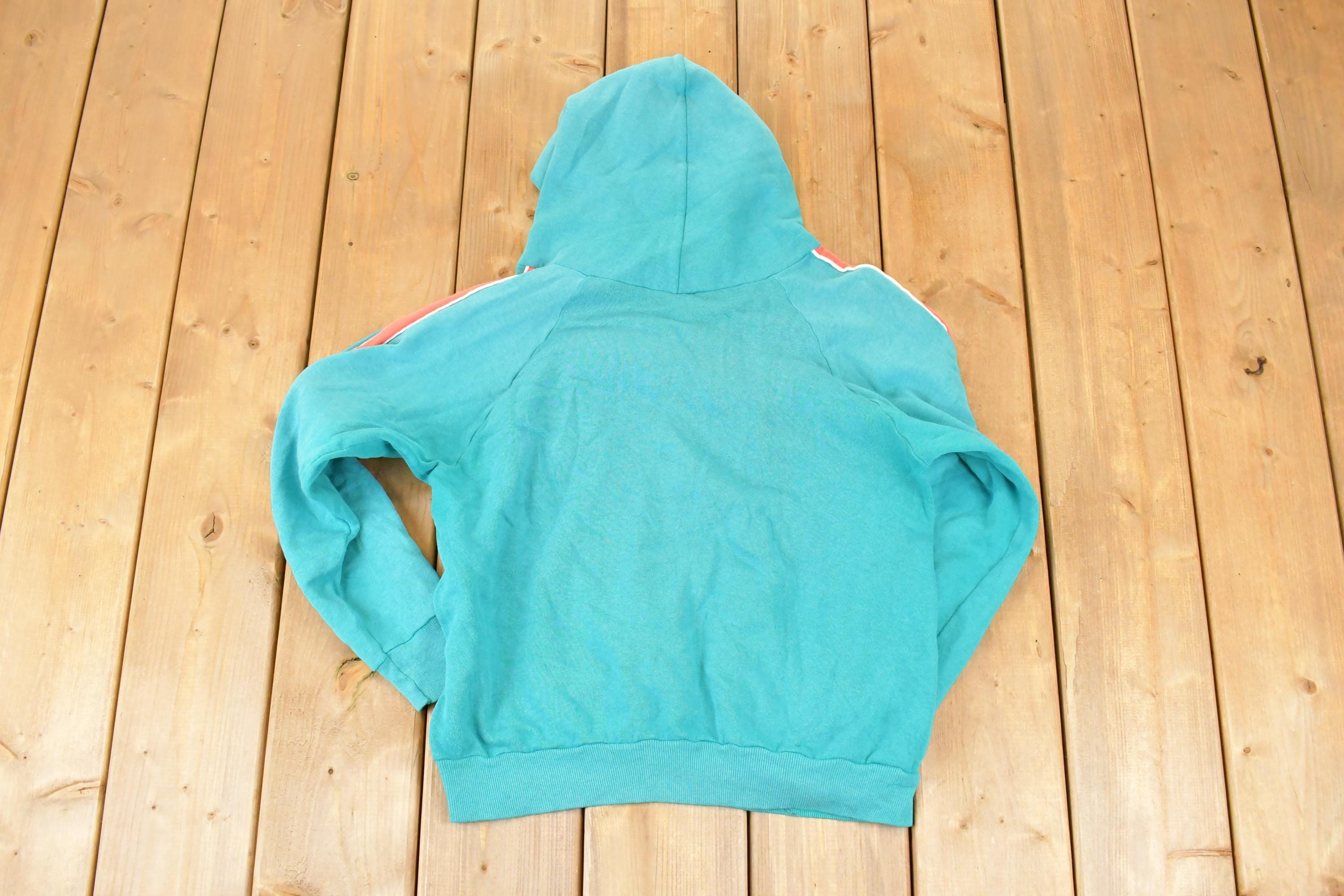 Vintage 1980s Miami Hoodie Sweatshirt Women's S
