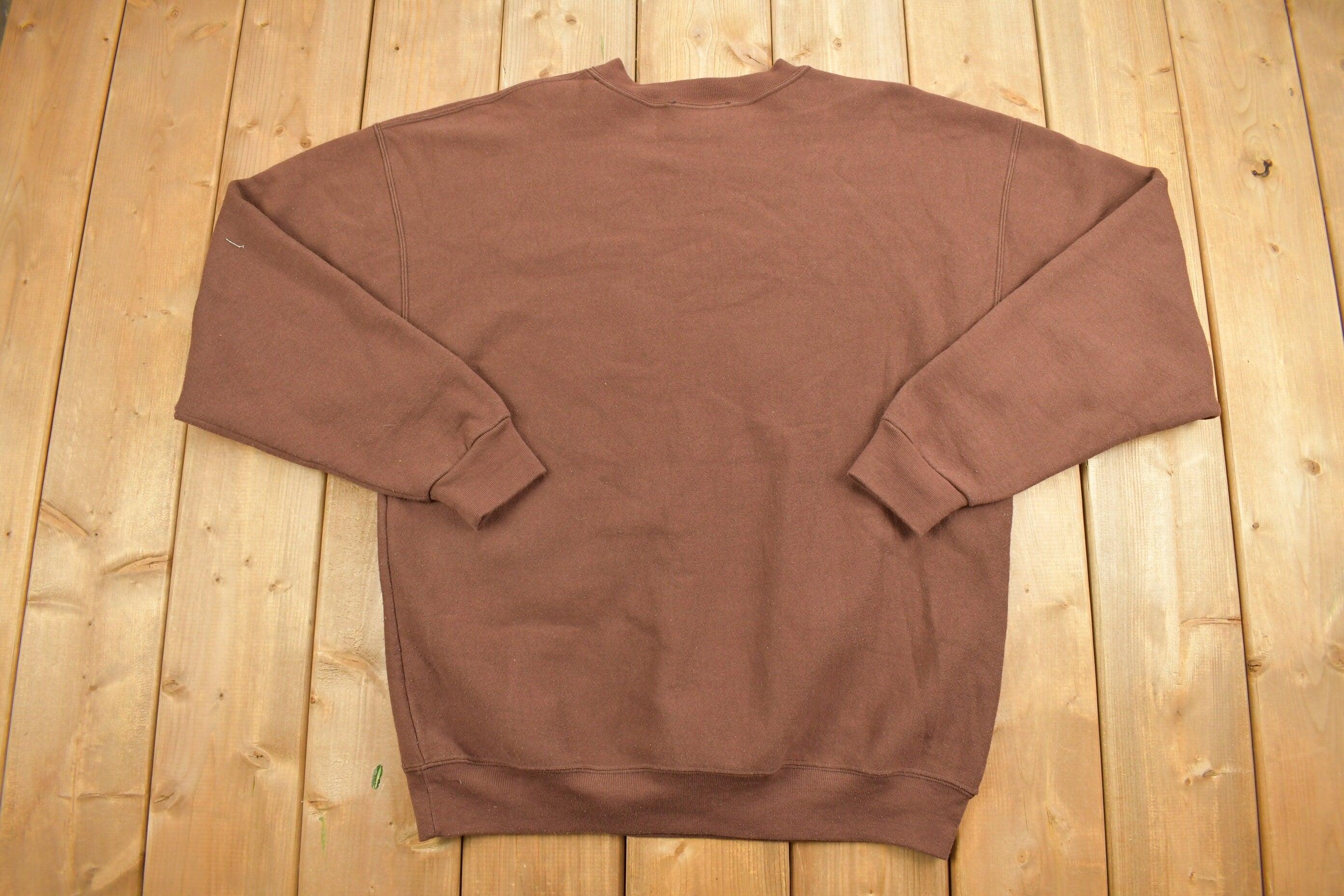 Vintage 1990s Novelty Chocolate Lovers Embroidered Crewneck Sweatshirt