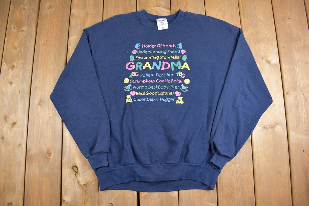 Vintage 1990s Grandma Crewneck