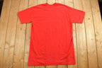 Vintage 1990s Mickey Mouse Shield Graphic T Shirt