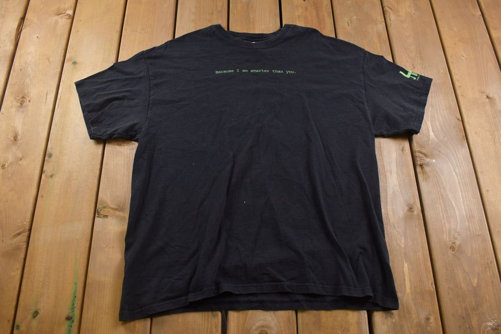 Vintage 1990s Hanes Smarter Than You Graphic T-Shirt