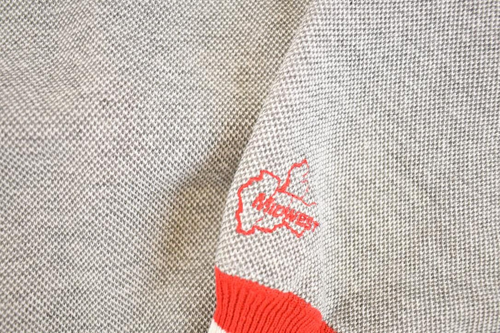 Vintage 1990s Indiana Hoosiers Crewneck Sweatshirt Men's L  NCAA College Spellout  90s Minnesota Embroidery Collegiate Sweater