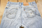 Vintage 1990s Levi's 505 Light Wash Jeans Size 36 x 32