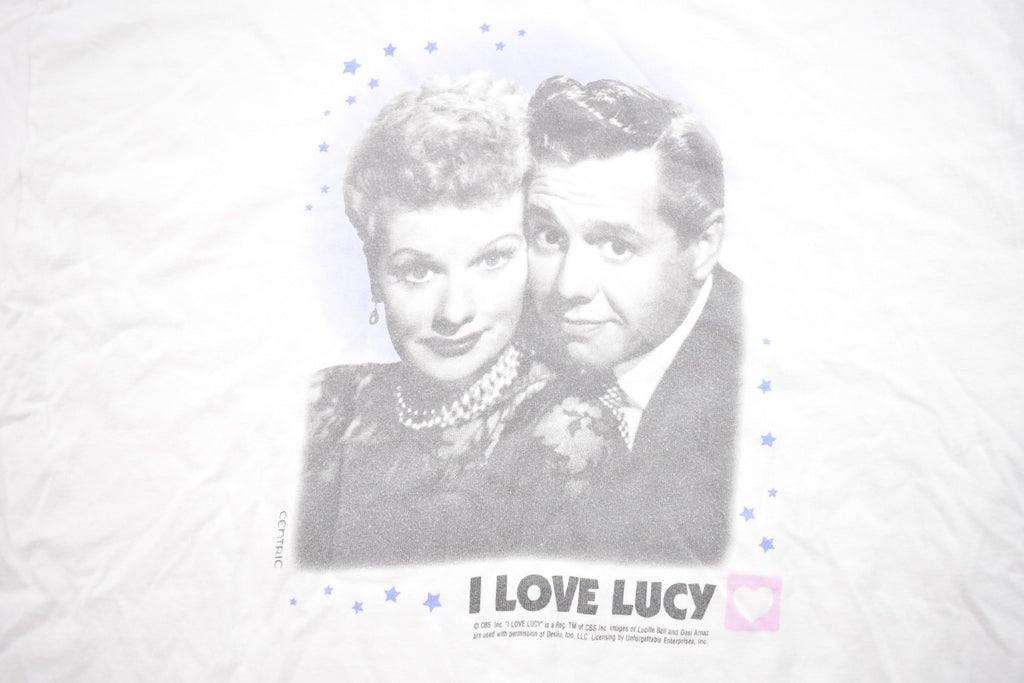 Vintage 1990s I Love Lucy Graphic Hanes T Shirt
