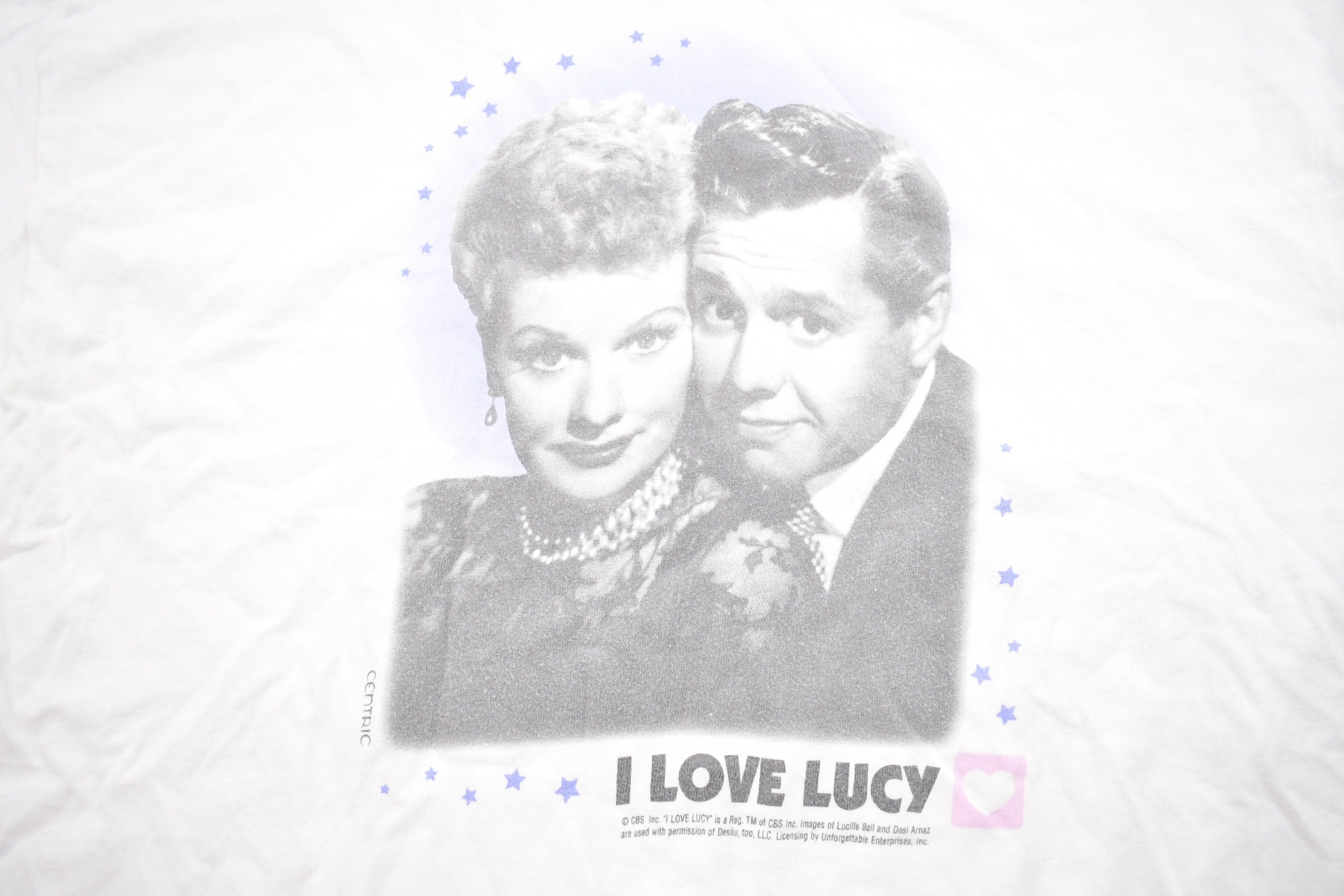Vintage 1990s I Love Lucy Graphic Hanes T Shirt
