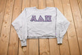 Vintage 1990s Sorority Champion Reverse Weave Cut Crewneck Sweatshirt