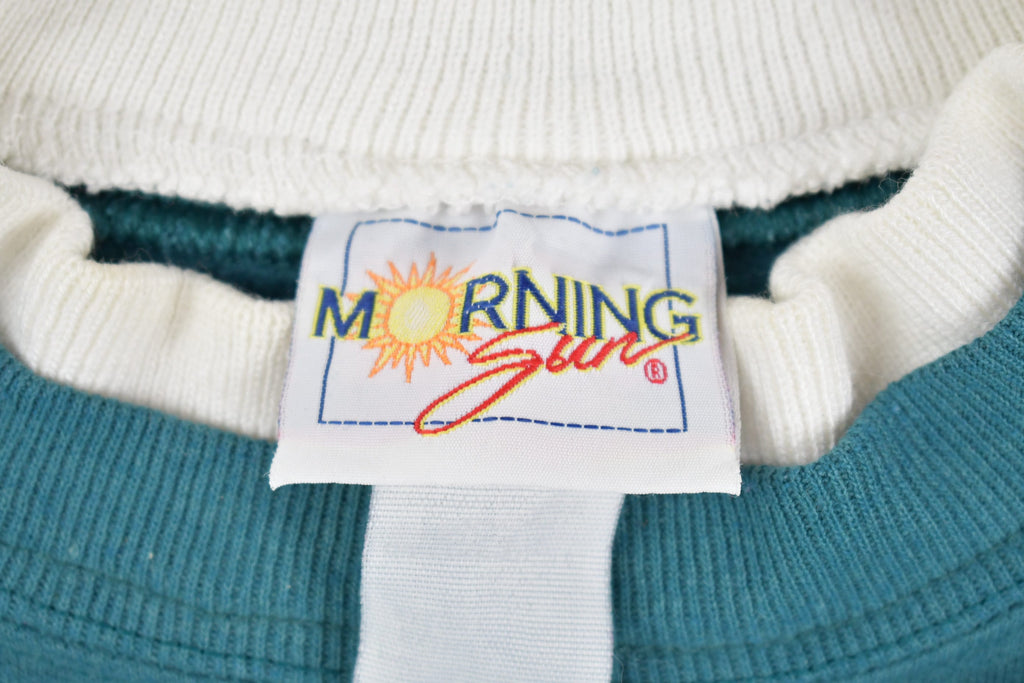 Vintage 1990s Morning Sun Floral Crewneck