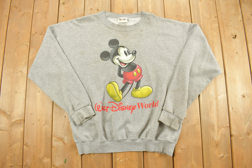 Vintage 1990s Mickey Walt Disney World Sweatshirt
