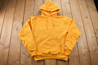 Vintage Y2K Yellow Champion Hoodie