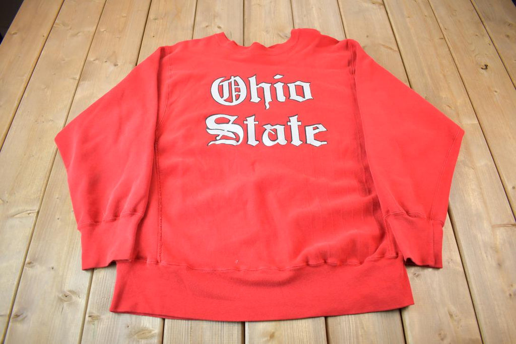 Vintage 1990s Ohio State University Collegiate Crewneck Made In USA
