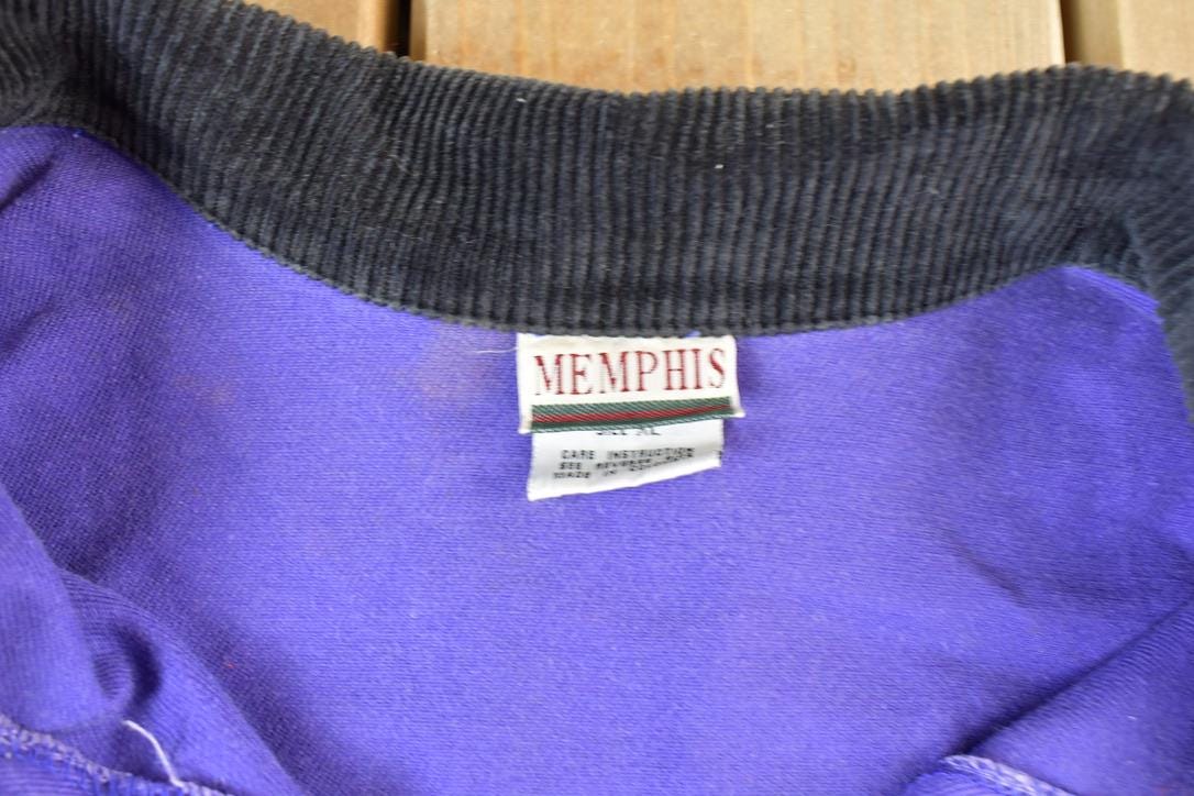 Vintage 1990s Memphis Purple Work Jacket Made In USA