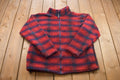 Vintage 1990s Black Mountain Outdoor Gear Thick Fleece Zip Up Sweater