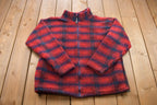 Vintage 1990s Black Mountain Outdoor Gear Thick Fleece Zip Up Sweater