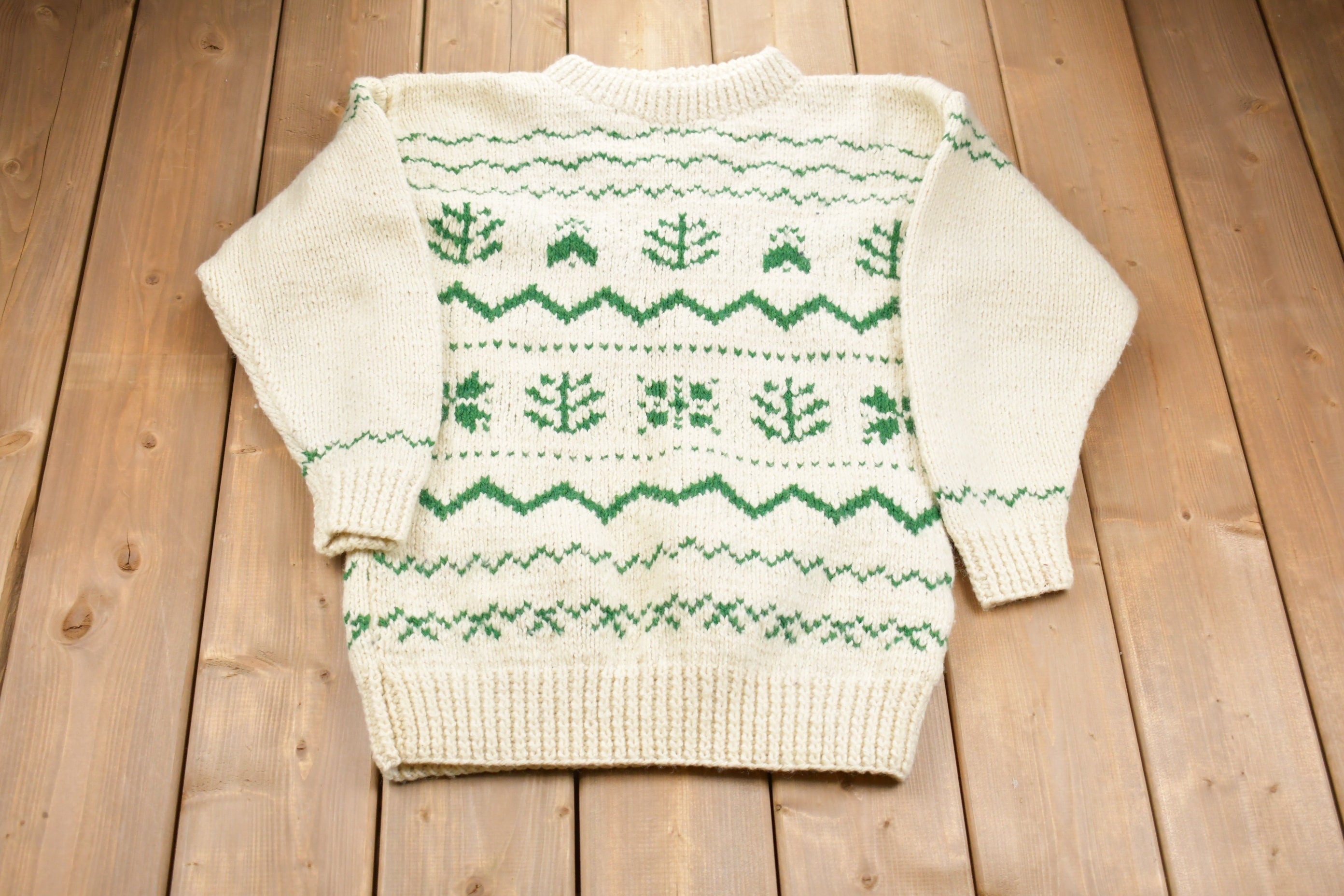 Vintage 1980s Knitted Sweater