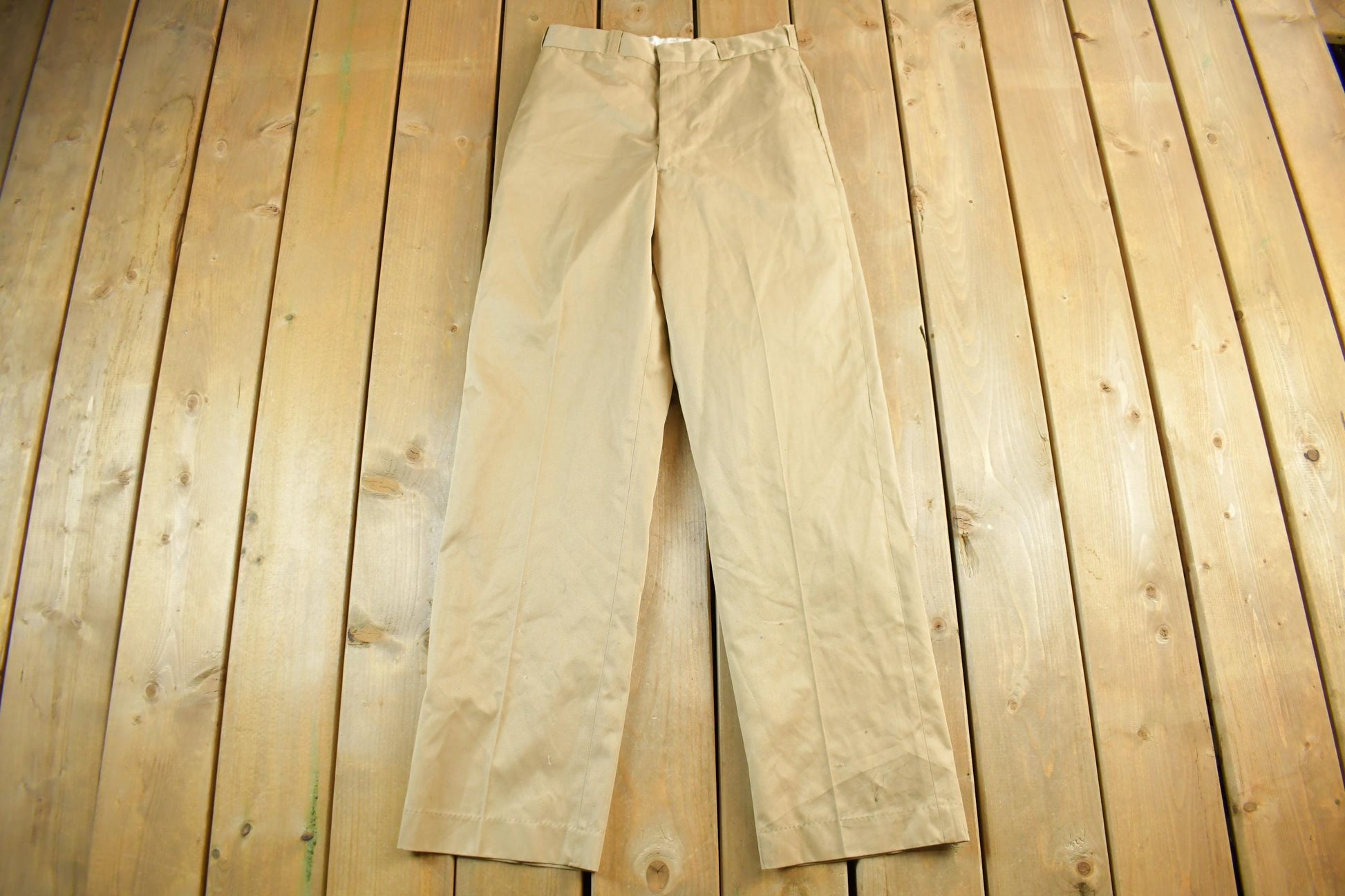 Vintage 1975 Army Khaki Pants Size 28 x 31