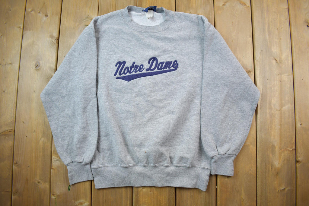 Vintage 1990s Notre Dame Crewneck