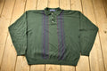 Vintage 1990s Quarter Button Sweatshirt