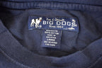 Vintage 1990s Big Dog Gas Embroidered Souvenir Long Sleeve T-Shirt Men's L